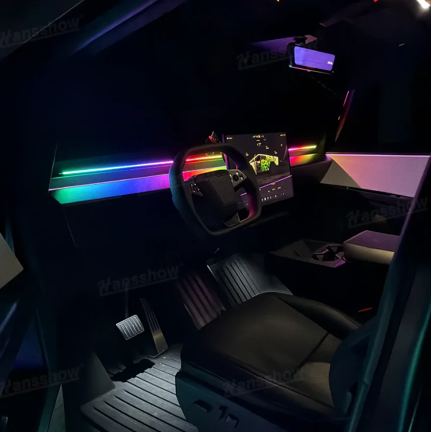 Tesla Cybertruck Cybertruck Dashboard RGB Ambient Light DIY with Smart APP Control - Hansshow 1742207942987-ic