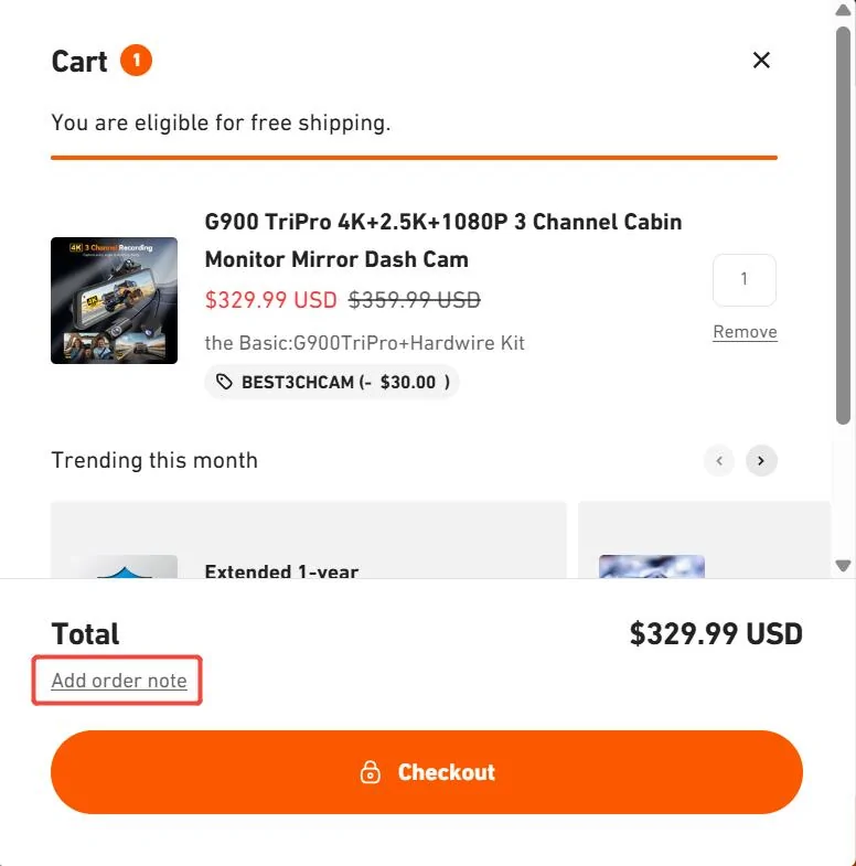 Tesla Cybertruck WOLFBOX G900 Tripro Dash Cam - Designed for Off-Roading! Up to $80 off 1742295209751-9k