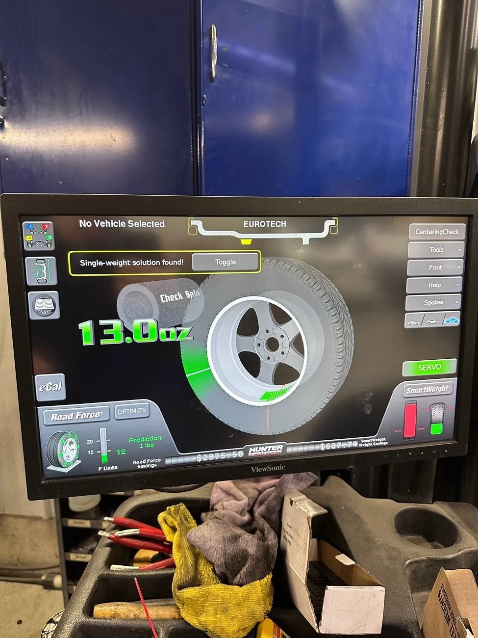 Tesla Cybertruck 20” Goodyear OEM tire vibration problem IMG_1359