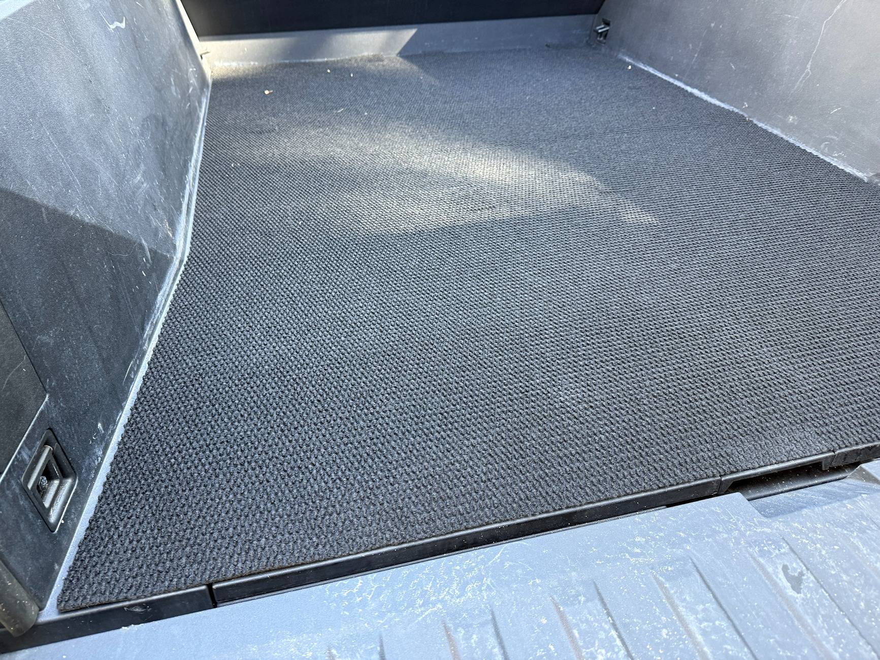 Tesla Cybertruck OEM Cybertruck Bed Textile Mat Delivered - Initial Review & Photos IMG_6792.JPG