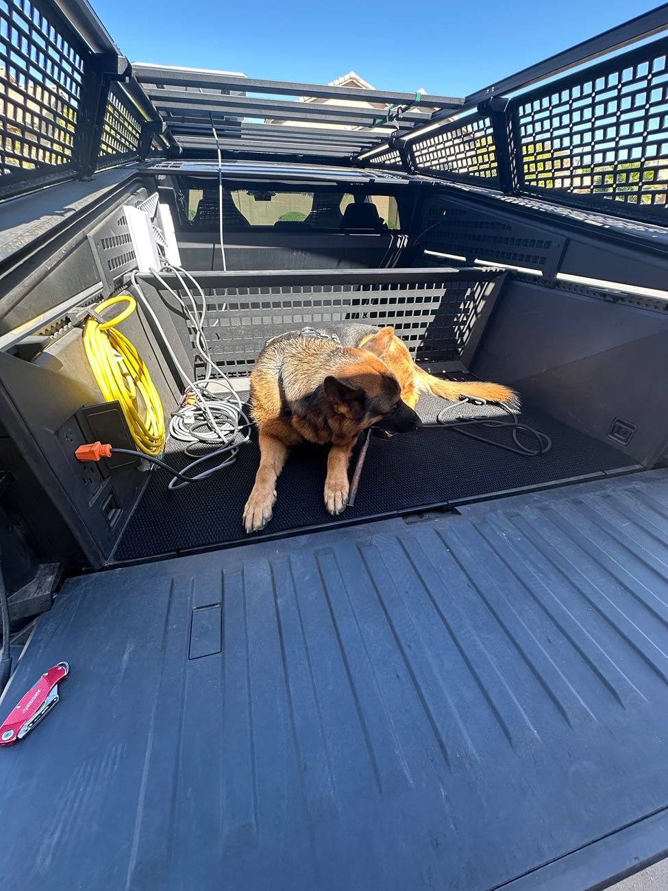 Tesla Cybertruck OEM Bed Textile Mat - Initial Thoughts / Review IMG_2780