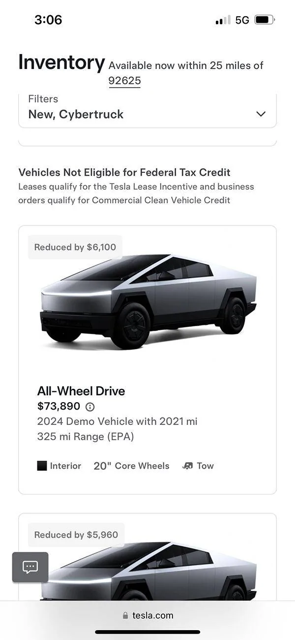 Tesla Cybertruck Finally ordered AWD today IMG_0919
