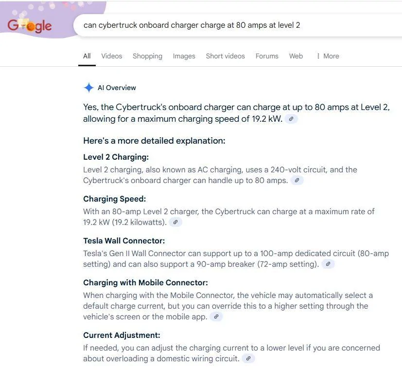 Tesla Cybertruck Charging options? CHARGER