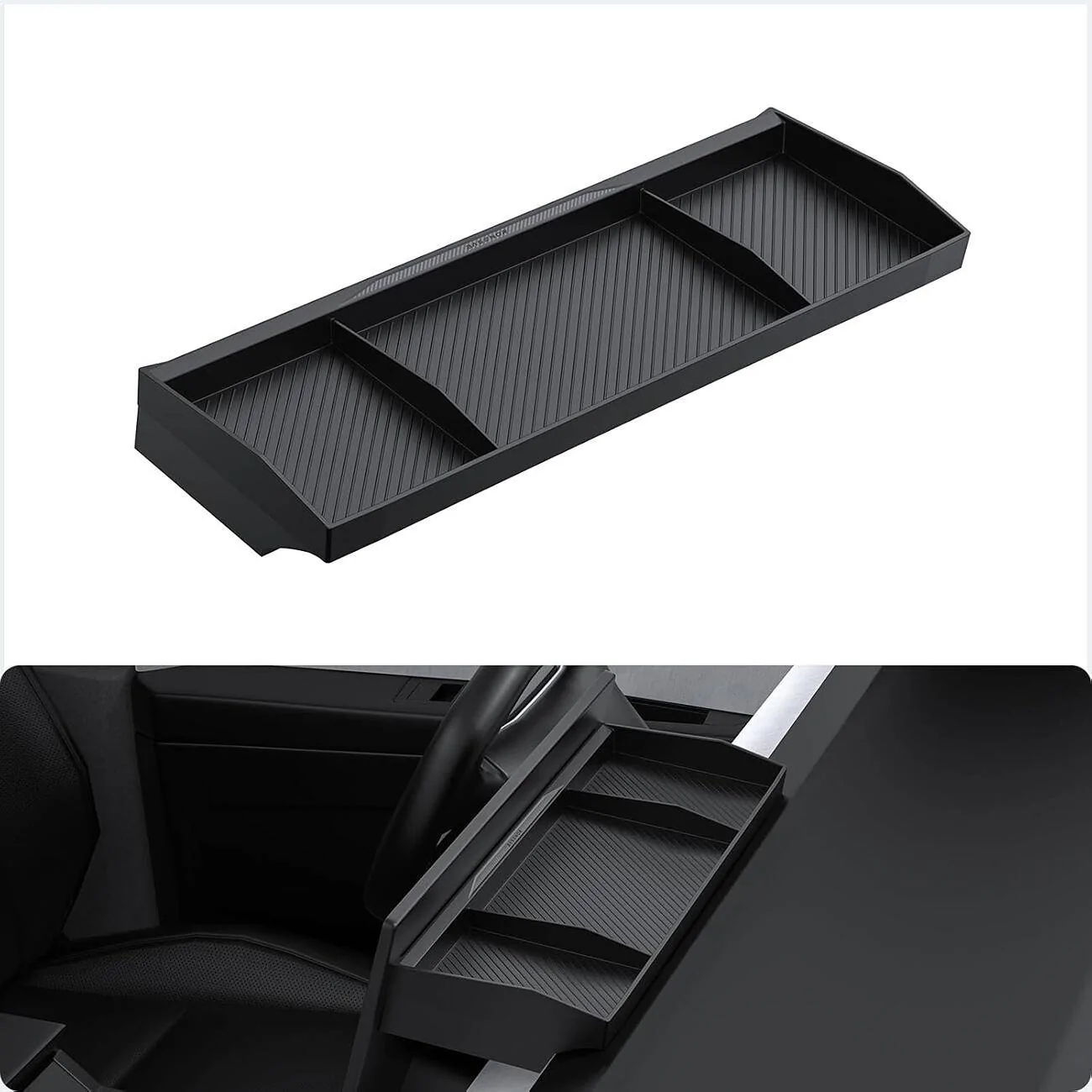 Tesla Cybertruck 🎉 GIVEAWAY ALERT! Win a FREE BASENOR Upgraded Center Console Organizer for Your Cybertruck! 🚀 1742547683607-7k