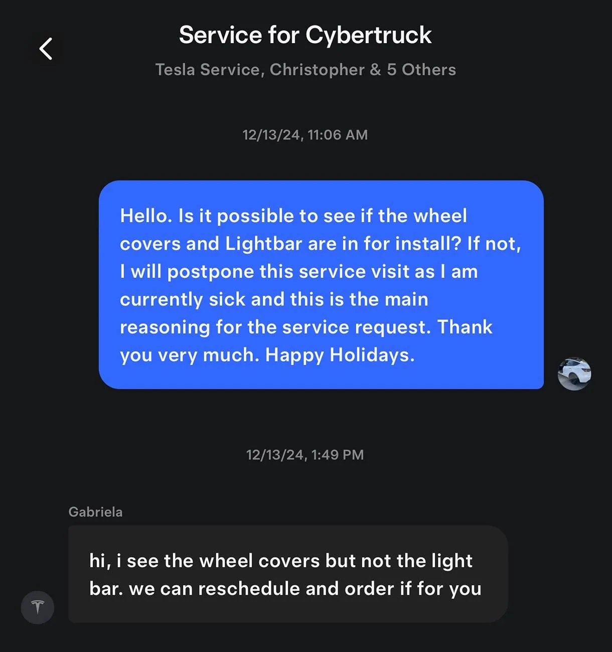 Tesla Cybertruck Recall: exterior trim / body panel detaching issue (46,096 Cybertrucks affected) IMG_5626