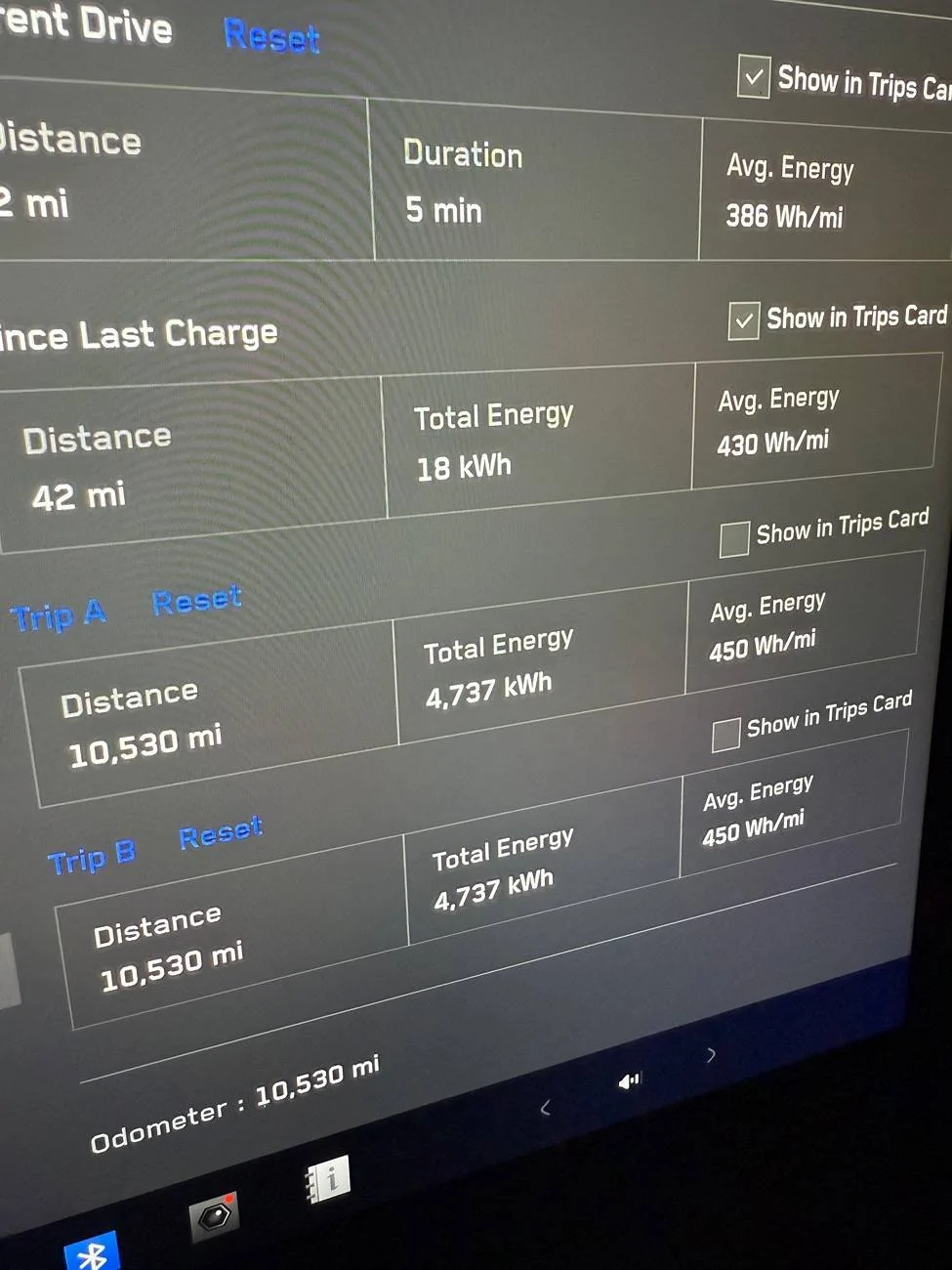 Tesla Cybertruck How many Wh/mi are you getting? IMG_0568