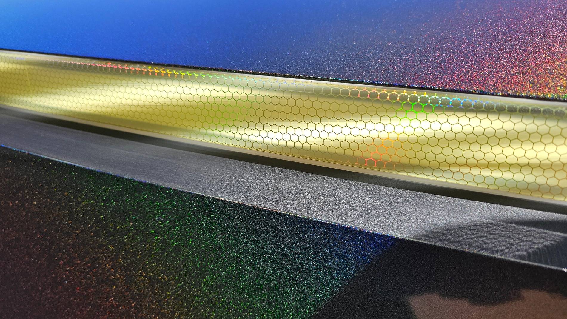 Tesla Cybertruck Light bar amber vinyl film mod 20250307_130158