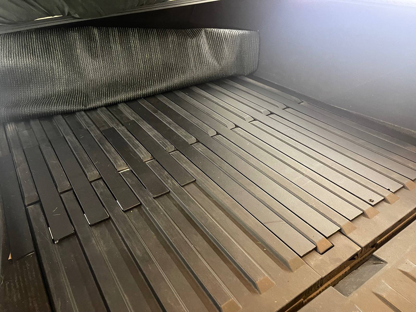 Tesla Cybertruck OEM Cybertruck Bed Textile Mat Delivered - Initial Review & Photos IMG_9022