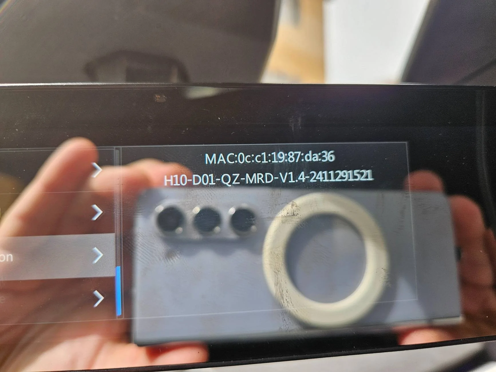 Tesla Cybertruck TesStudio Mirror install FAILED (2 times) - any ideas? 20250323_153919