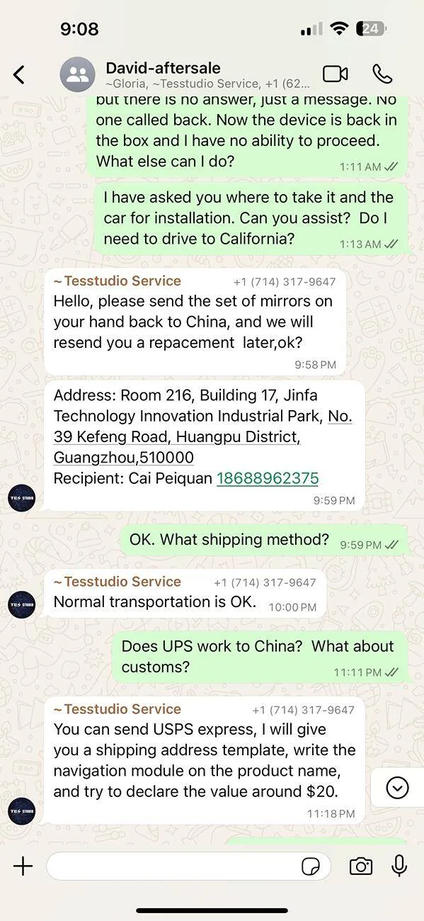 Tesla Cybertruck TesStudio Mirror install FAILED (2 times) - any ideas? IMG_4220