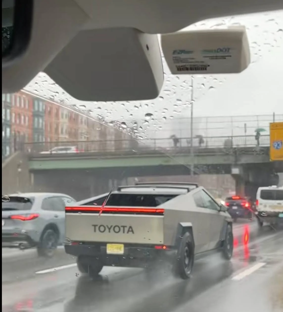 Tesla Cybertruck Hiding in plain site 😂 1000004401