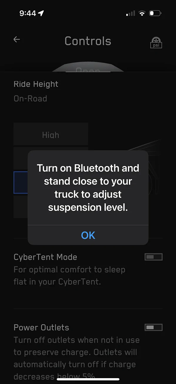 Tesla Cybertruck 2025.8.4 Update: Steer by Wire System / steering wheel gives more realistic feedback, adapting to different road surfaces IMG_3034