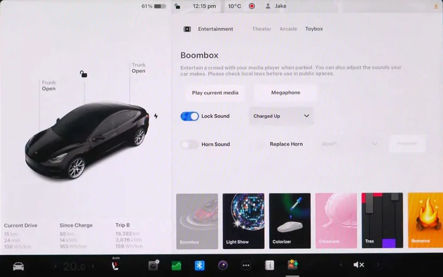 Tesla Cybertruck Can you make Cybertruck sound like a Hellcat? tesla-boombox