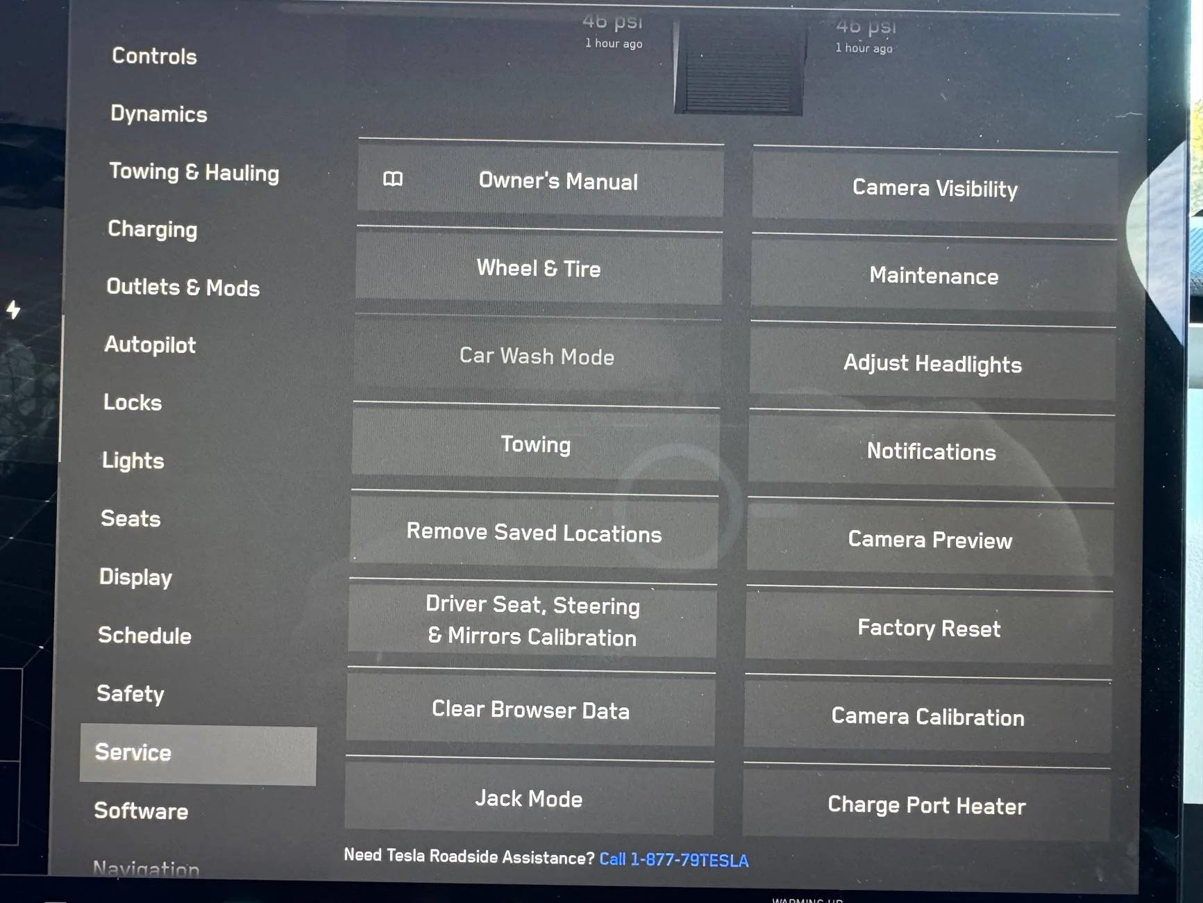 Tesla Cybertruck After upgrading to 2025.8.4 my right camera stopped working as well as autopilot IMG_7624