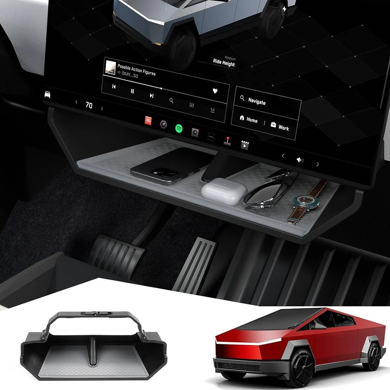 Tesla Cybertruck Multiple USB Drives using a hub 71uNxsWK2qL._AC_SL1500_