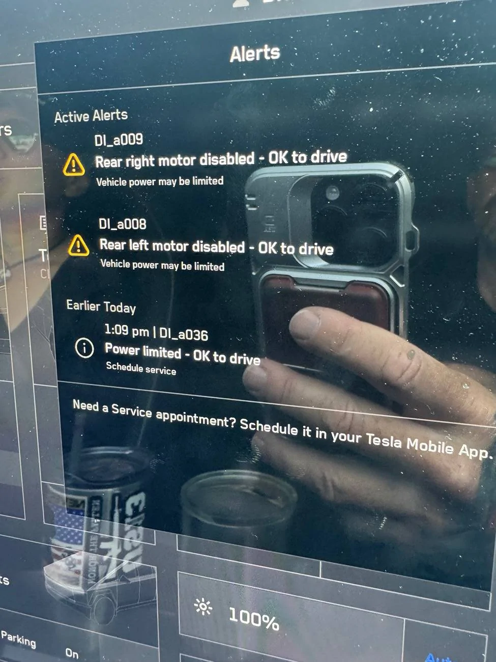 Tesla Cybertruck DI_a009 Alert when highway driving IMG_3622