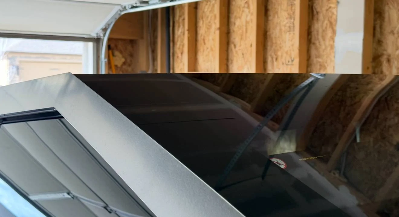 Tesla Cybertruck UPDATED: 360 miles on OD front windshield already cracked 🤦‍♂️ IMG_7469