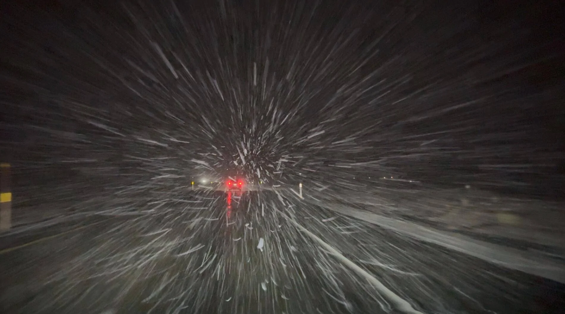 Tesla Cybertruck The headlight location is dangerous in snow Screenshot 2025-03-30 at 2.53.21 PM