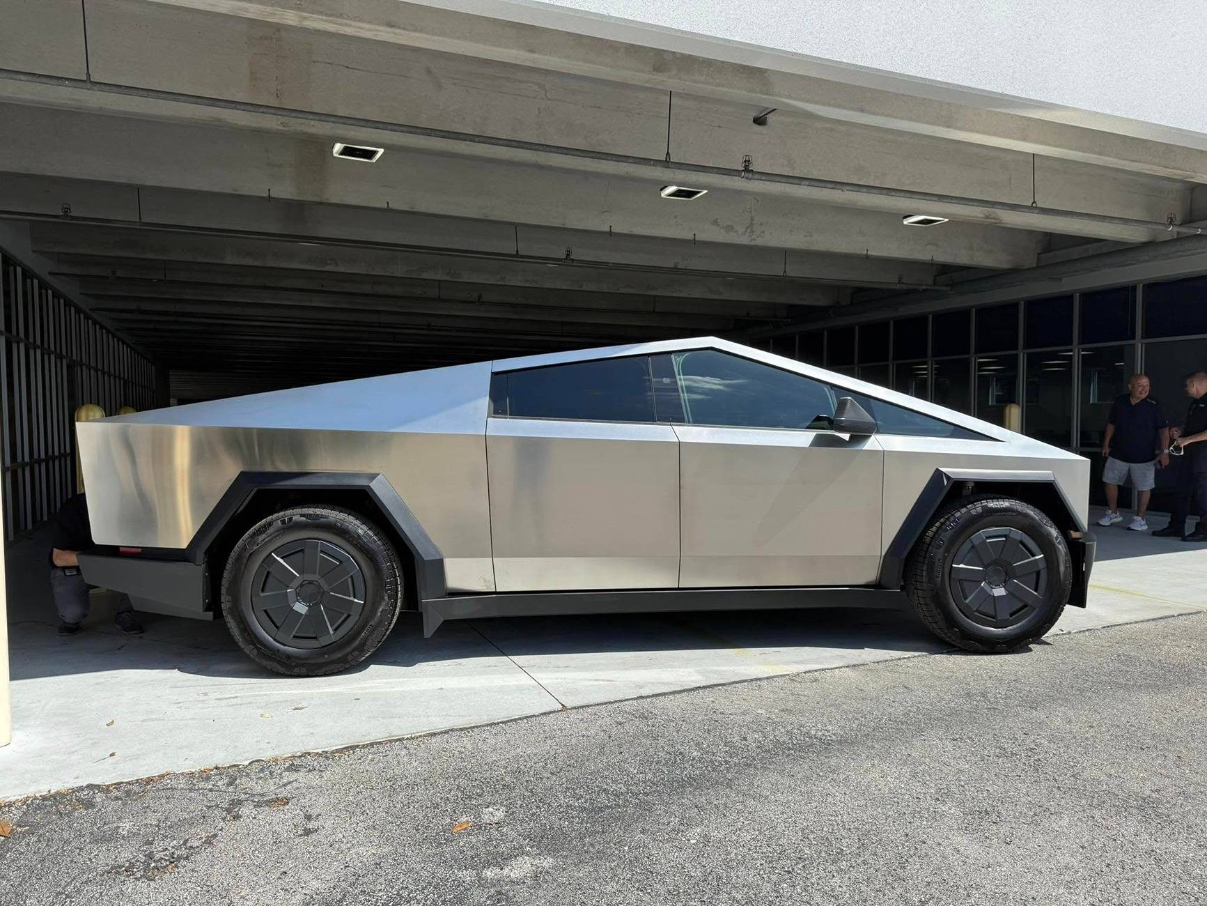 Tesla Cybertruck Picked up my 2025 AWD today t1