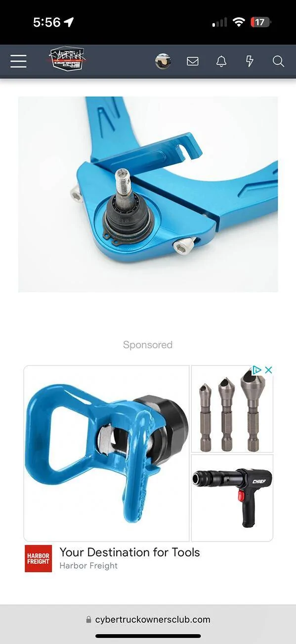 Tesla Cybertruck **NEW** MPP "Flight Grade" Billet Front Upper Control Arms for Cybertrucks IMG_9010