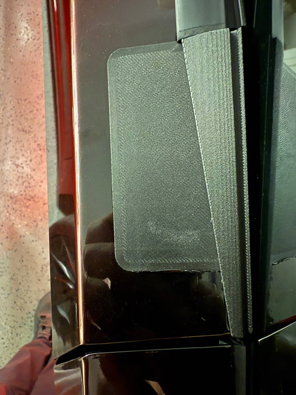 Tesla Cybertruck 3D Print Mirror Delete Covers (now printed in stainless steel) IMG_2268