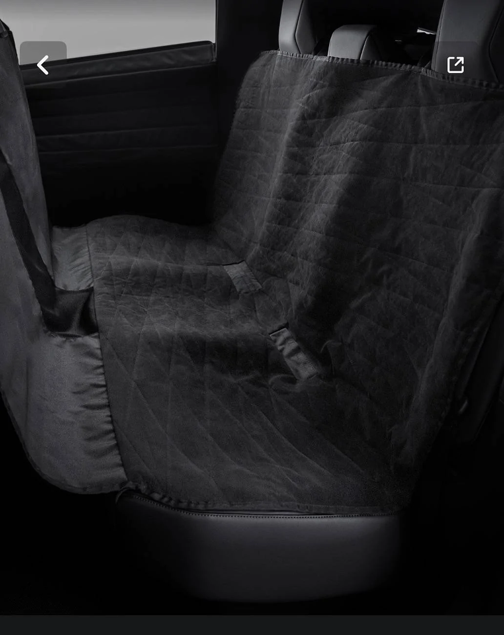 Tesla Cybertruck Need back seat Covers IMG_4324