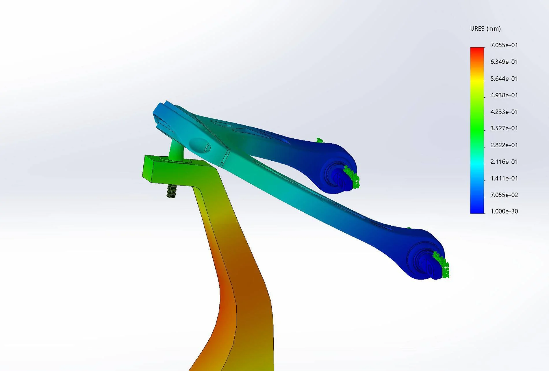 Tesla Cybertruck **NEW** MPP "Flight Grade" Billet Front Upper Control Arms for Cybertrucks 1743529147066-rd