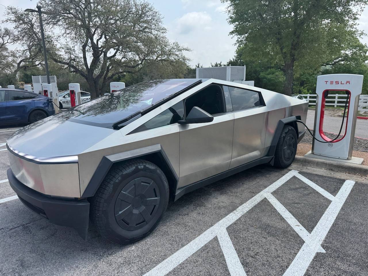 Tesla Cybertruck Pretty Cool, 48-Hour Tesla Demo in Austin IMG_3621
