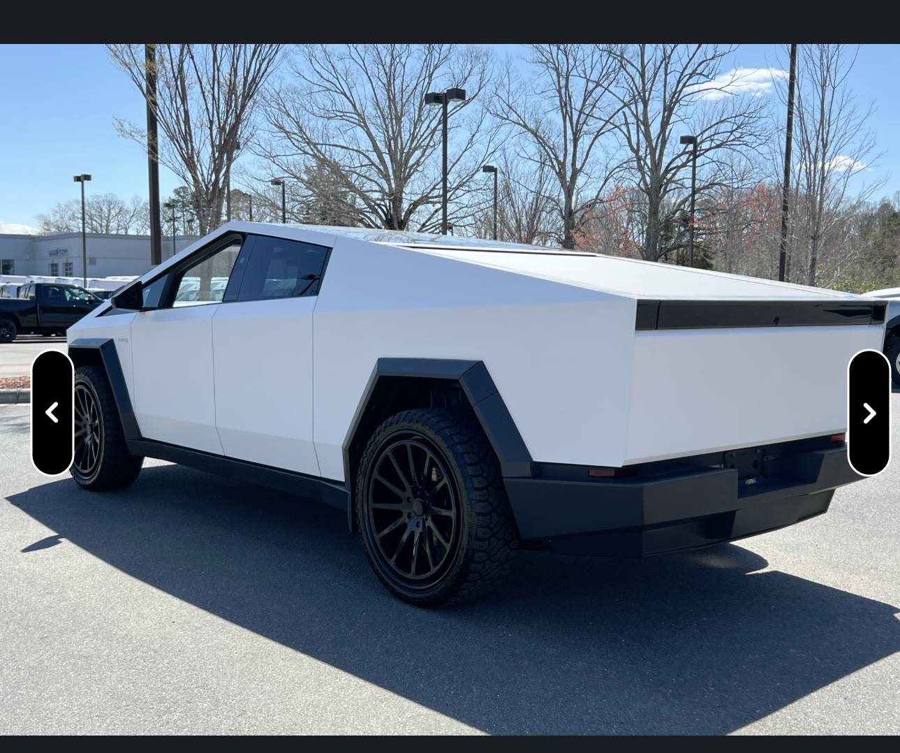 Tesla Cybertruck 26in forgiato concave and tires trade or sell IMG_2231