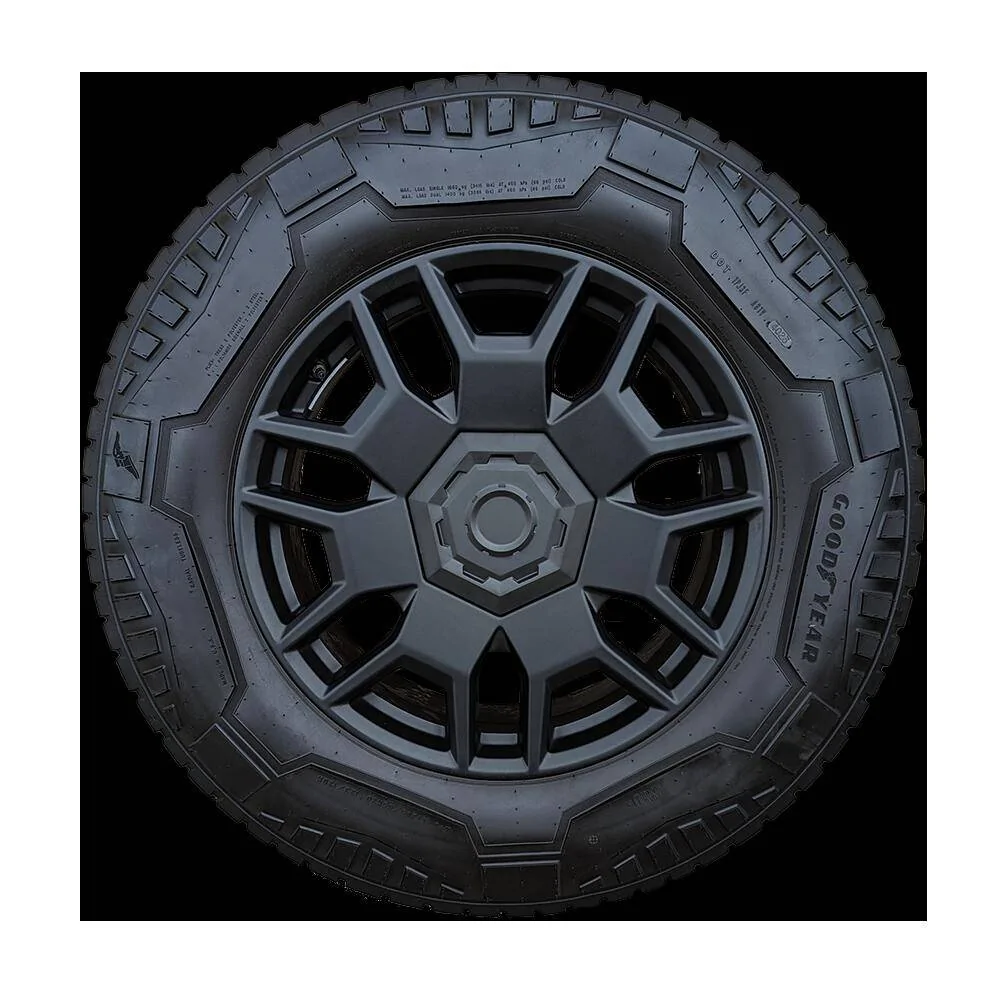 Tesla Cybertruck Free Cyber Wheel Caps from Tesla cybertruckco-cybertruck-center-cap-on-wheel