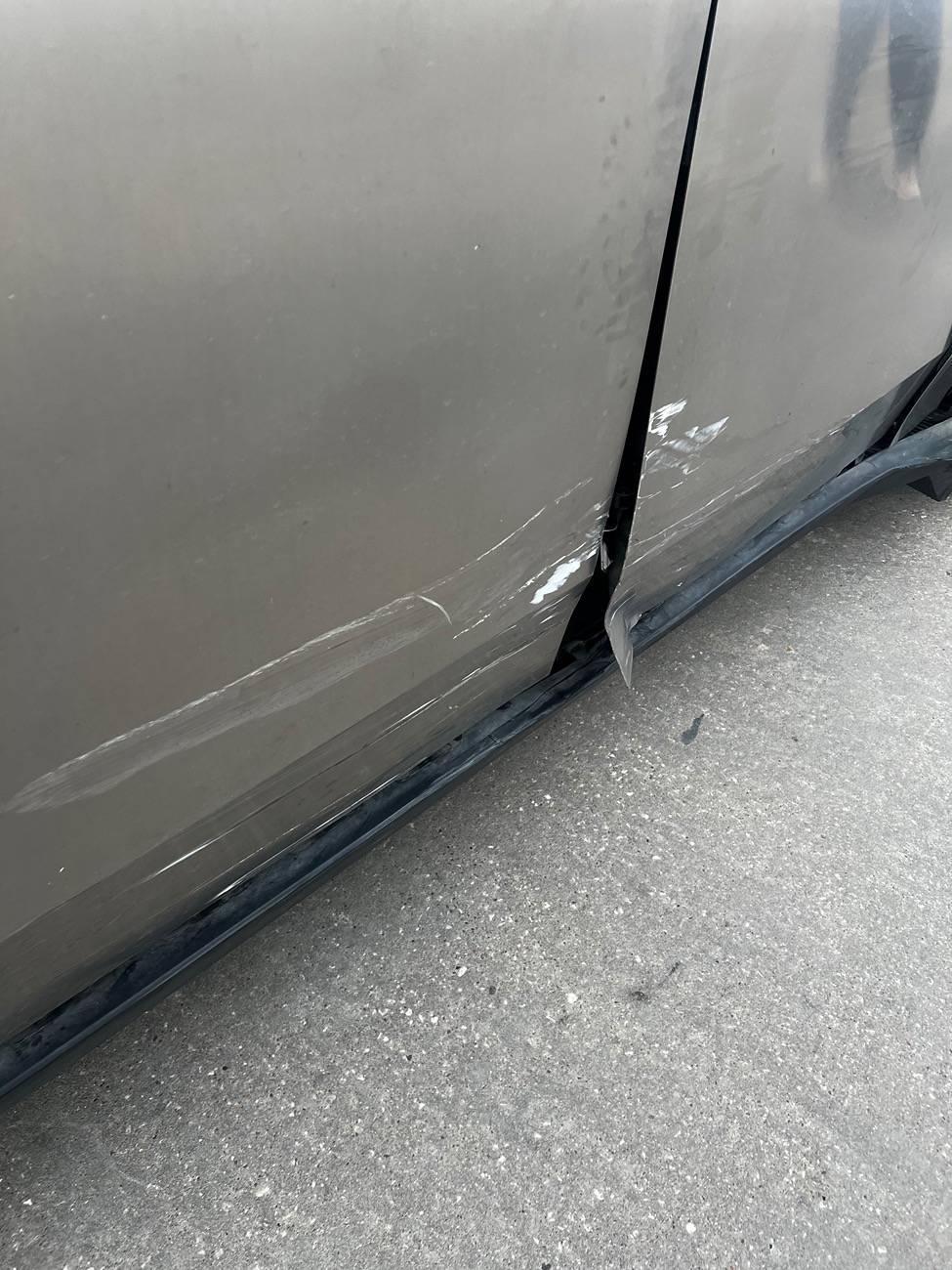 Tesla Cybertruck 🎵 CRASH INTO ME 🎶  Advice on repair and insurance process? IMG_8233