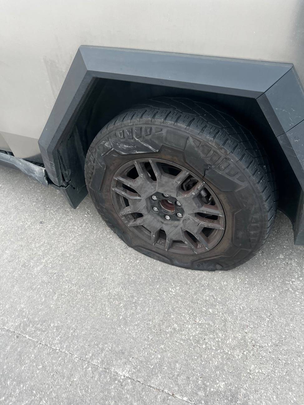 Tesla Cybertruck 🎵 CRASH INTO ME 🎶  Advice on repair and insurance process? IMG_8230