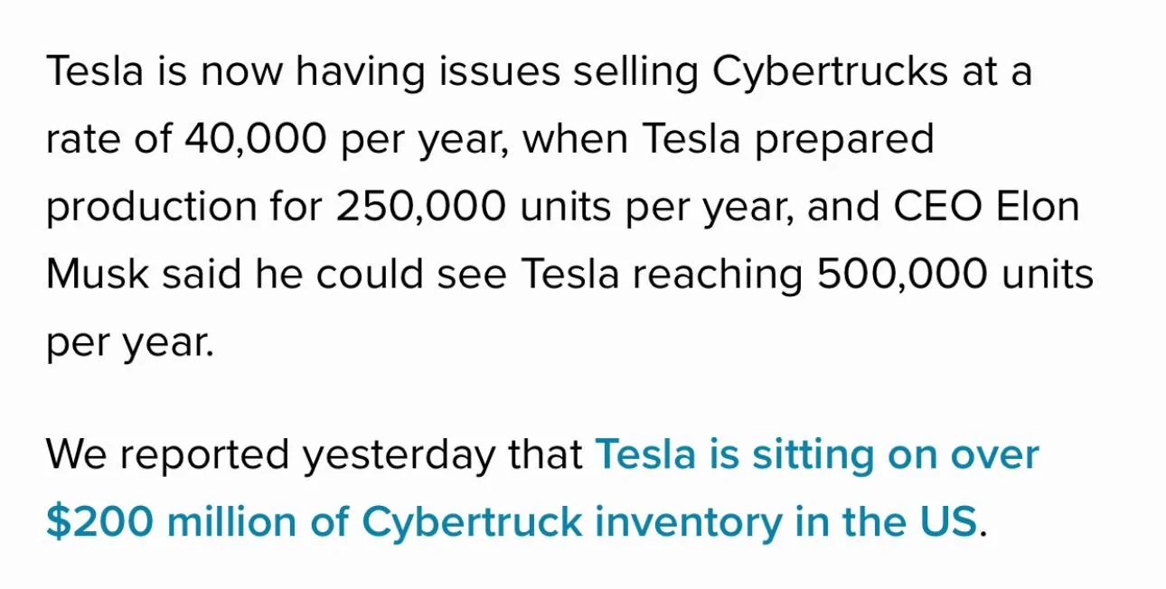 Tesla Cybertruck Cybertruck Q1 2025 Deliveries (Lowest to Date) [⚠️ ADMIN WARNING: NO POLITICS] IMG_2964