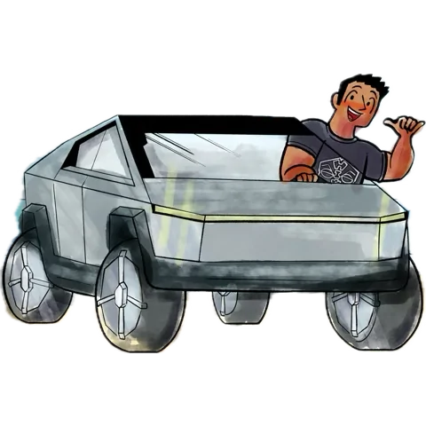Tesla Cybertruck What is the Cybertruck wave? 1743698027888-84