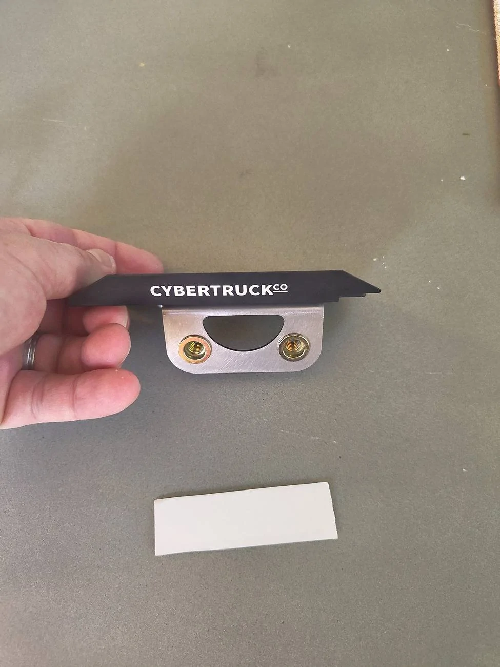 Tesla Cybertruck CybertruckCo - Mirror Delete - Better than I thought. IMG_20250403_125129638