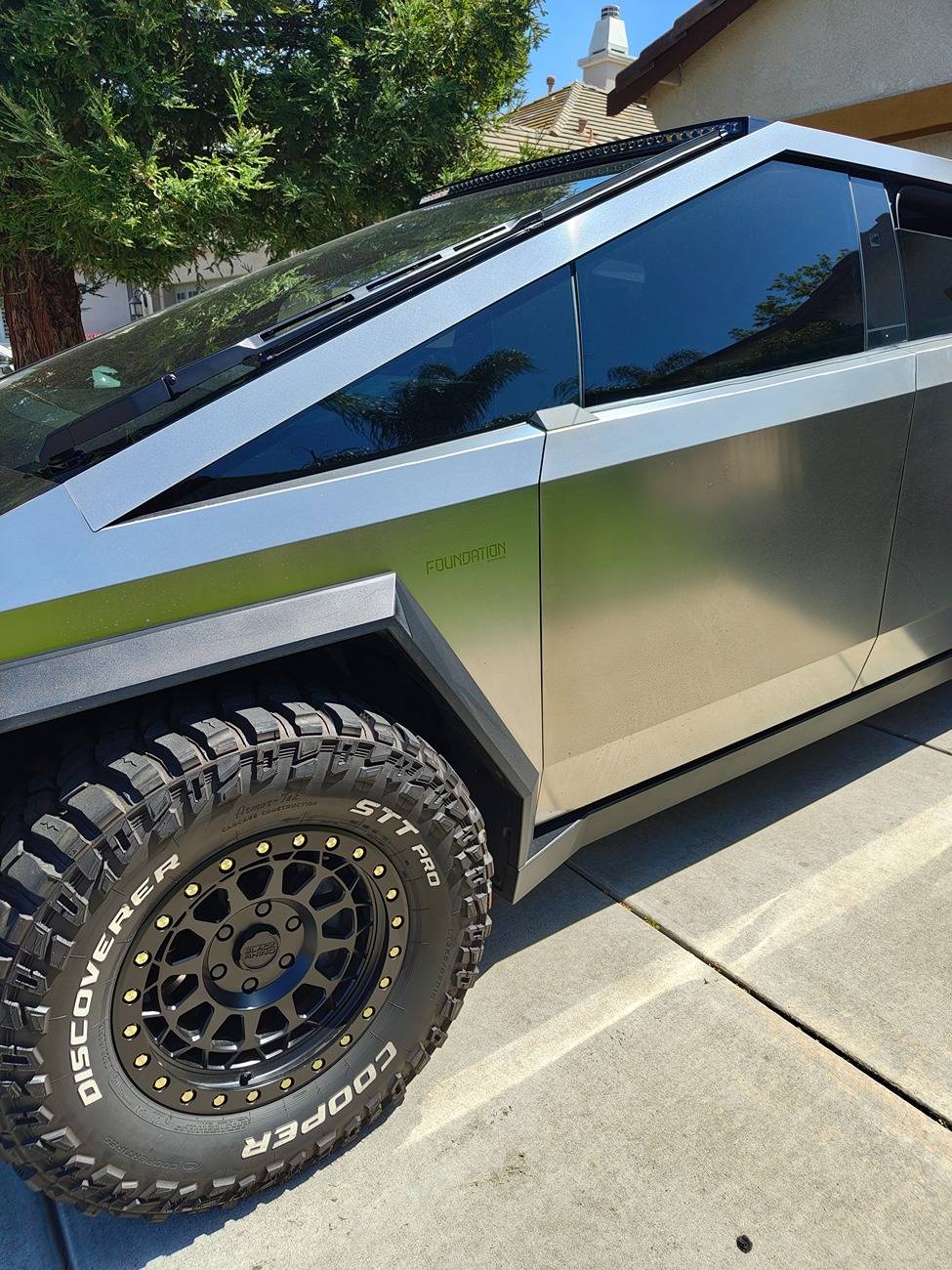 Tesla Cybertruck CybertruckCo - Mirror Delete - Better than I thought. IMG_20250403_135339224