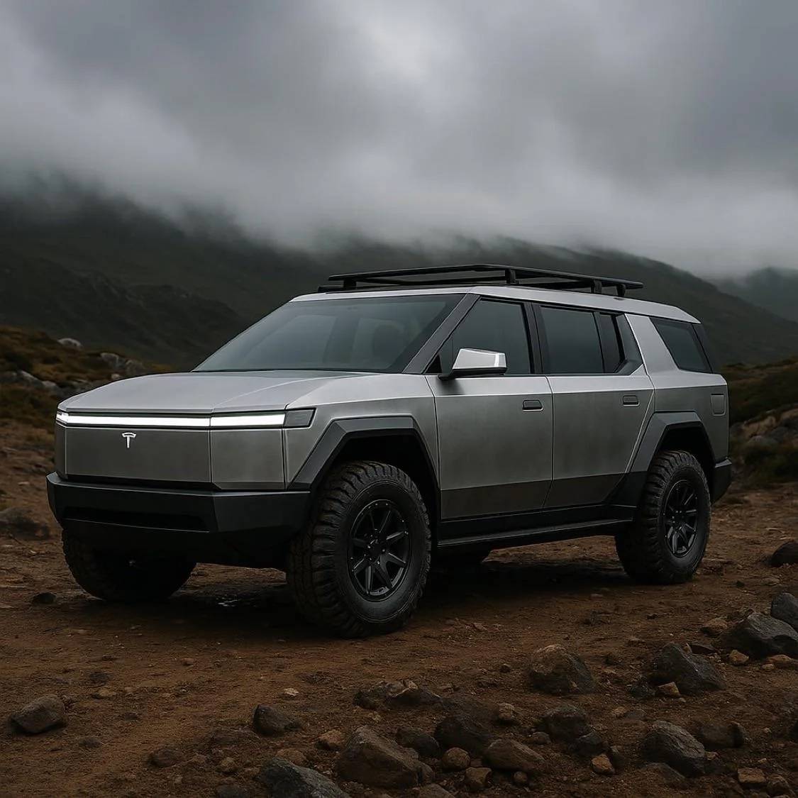Tesla Cybertruck Elon Announces 1200hp Quad Motor Cybertruck possibly-a-controversial-opinion-a-4runner-inspired-tesla-v0-avgujshu8nse1 copy