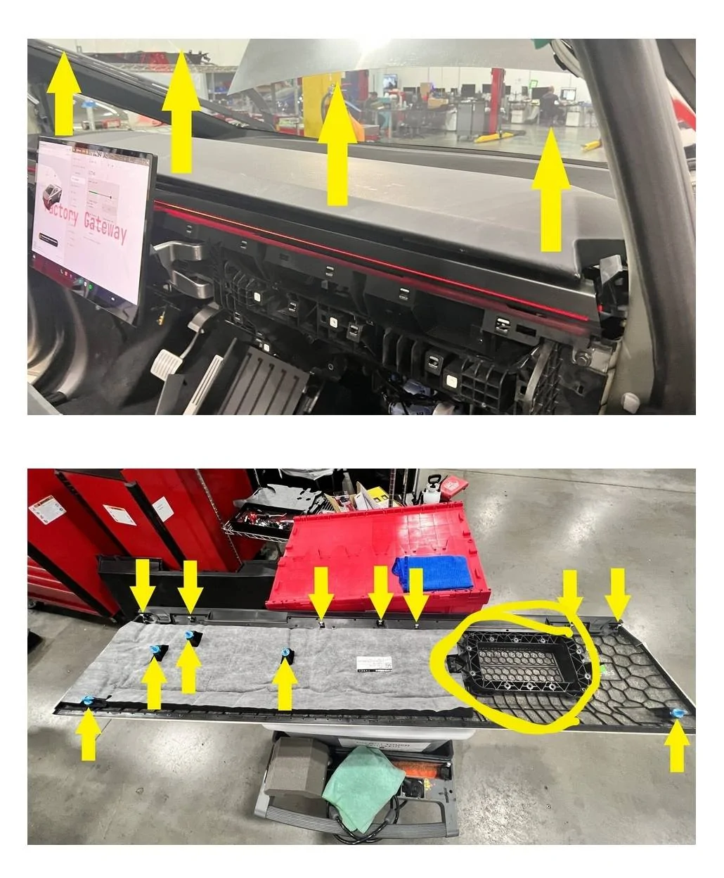 Tesla Cybertruck Starlink/antenna wires, how do you keep them safe? Screenshot_20250405_074801_Samsung captur