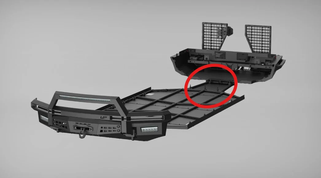 Tesla Cybertruck Rear Bumper (Unplugged Performance) installed 1743889055089-v