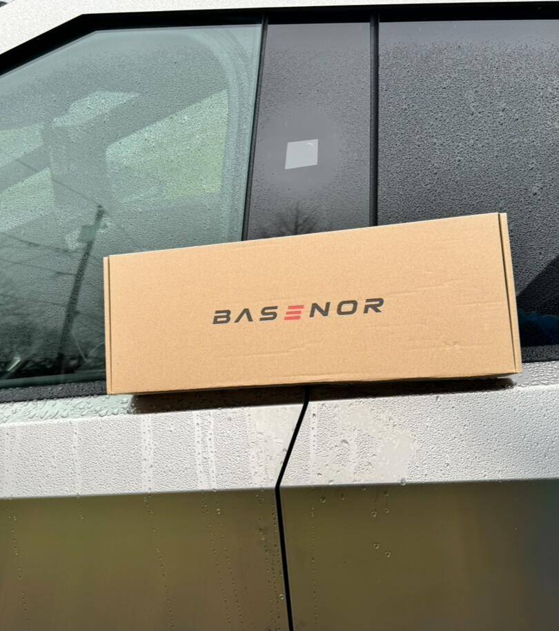 Tesla Cybertruck BASENOR Behind Screen Organizer review 1744053498806-mf