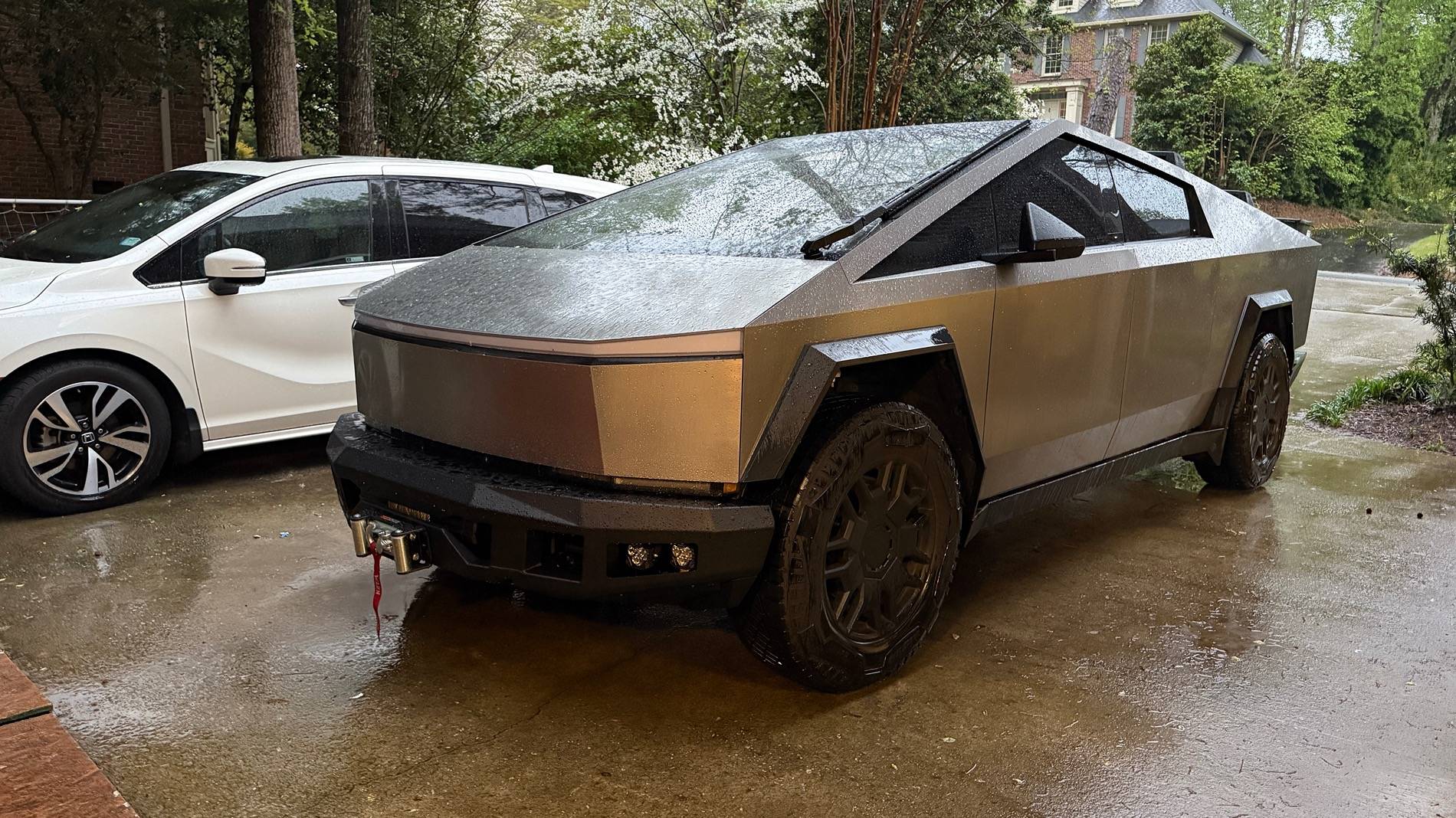 Tesla Cybertruck CTX Bumper / Wheels+Spacers / Black Matte PPF / Tint IMG_2981