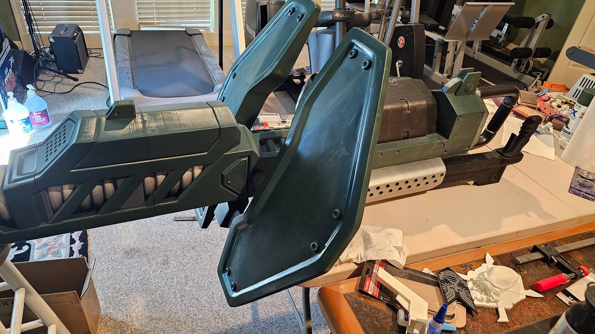 Tesla Cybertruck Cybertruck Defense System (Halo Motif) - Build Progress 20250410_142545