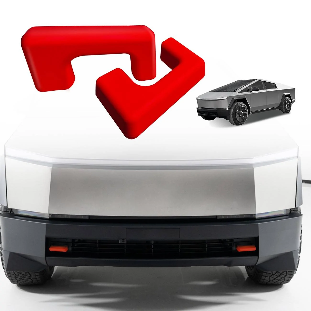 Tesla Cybertruck BestEvMod Launch Offer: 10% Off Front Tow Hook Covers! 1.1