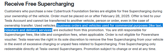 Tesla Cybertruck Can you buy a Foundation CT through your business and NOT get booted off of Lifetime Free Supercharging zimage9878