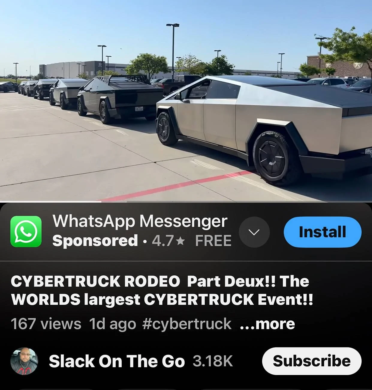 Tesla Cybertruck Anyone going to Cybertruck Rodeo Part Deux this Saturday (April 12th)? IMG_3162