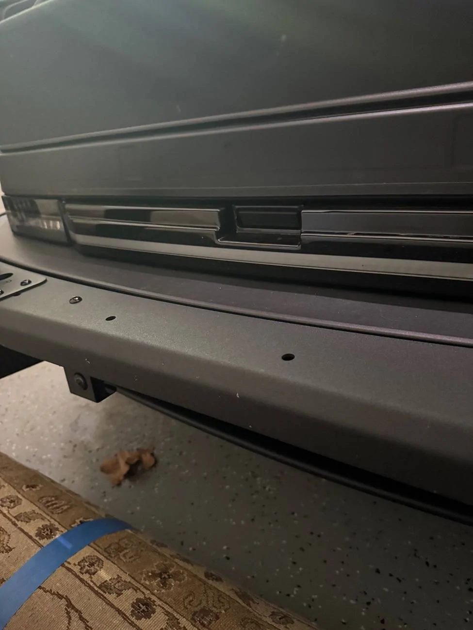 Tesla Cybertruck Front Bumper Light bar by Tlyard IMG_8468