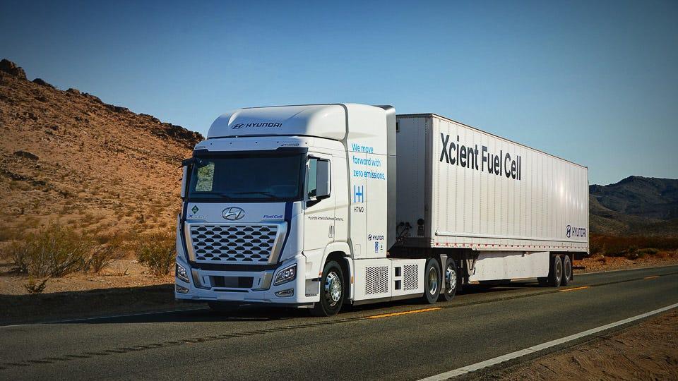 Tesla Cybertruck EV sales have doubled. Is a ‘tidal wave’ coming? Hyundai-XCIENT-Fuel-Cell-960px
