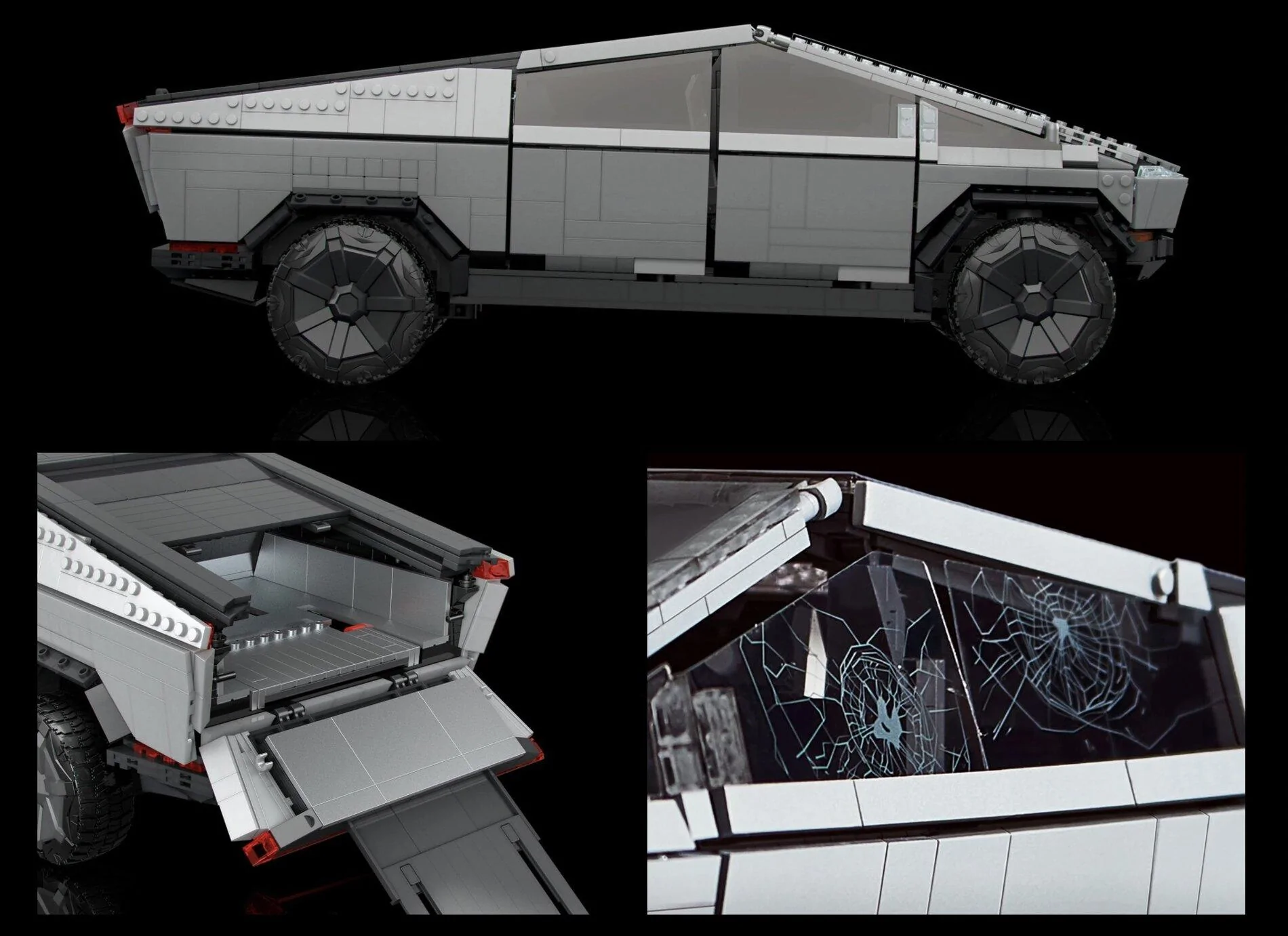 Tesla Cybertruck MEGA X Cybertruck Announced by Mattel - 3,000 Piece Lego-Style Truck Screen Shot 2021-10-12 at 2.28.16 PM