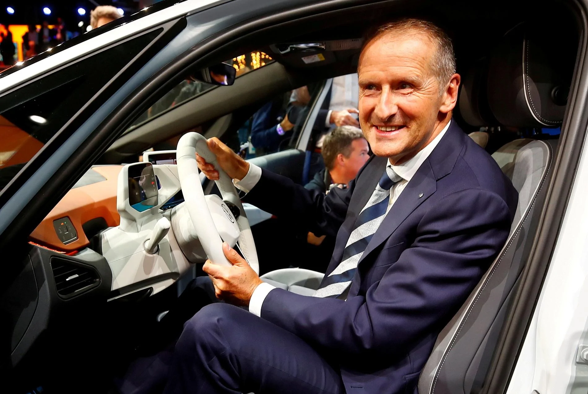 Tesla Cybertruck Tesla's Musk dials into Volkswagen executive conference H5ATK6BVIVKQHKKRWRPIWQJBGE