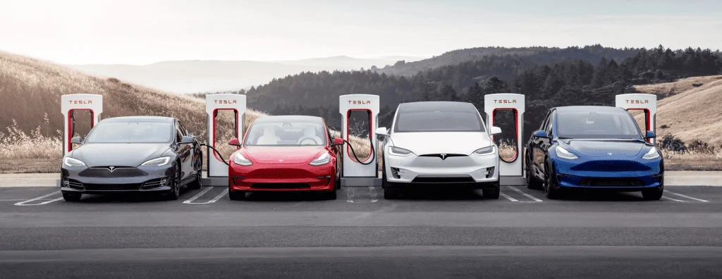 Tesla Cybertruck ELECTREK: Tesla announces plans to triple the size of Supercharger network within 2 years 1634864958139